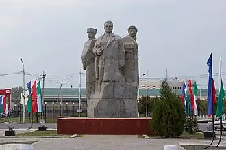 Monument aux combattants de la révolution, Grozny.