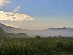 Plaine près du village d'Orel.