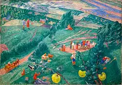 Kouzma Petrov-Vodkine. Midi. 1917