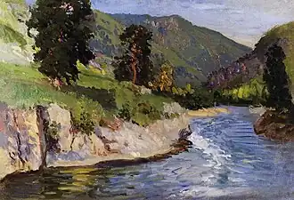 Rivière Tchemal (années 1900)