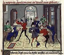 Houppelandes vers 1460 (Loyset Liedet)