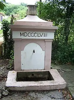 Manoir du gouverneur classé.