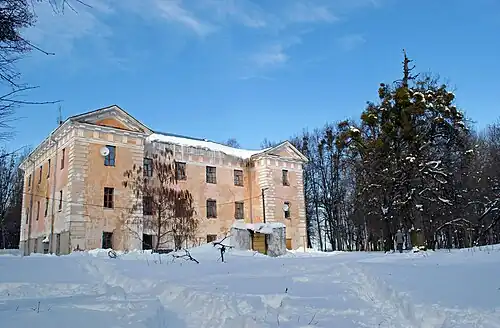 Le château Piatnichanski, classé