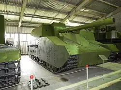 Le SU-14-2 au musée des Blindés de Koubinka.