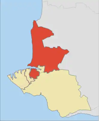 Localisation de Raïon de Nakhimov