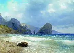 Le Rocher Diva, 1890. Musée-réserve d'histoire et d'architecture de Vladimir et Souzdal.