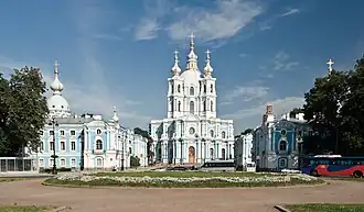Le couvent Smolny (1744–1764).