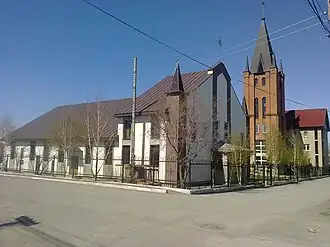 L'église catholique Saint-Joseph.