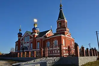 Église Tikhonov, classée.