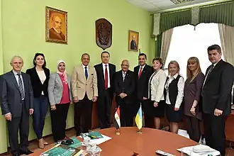 déplacement à Mansoura en Egypte.