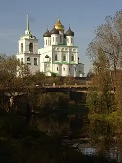Vue depuis Pskov.