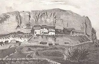 Sur une gravure de Frédéric DuBois de Montperreux.