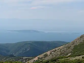 Vue de l'archpel depuis la presqu’île Sviatoï Nos.