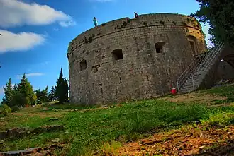 Le fort royal de Lokrum.