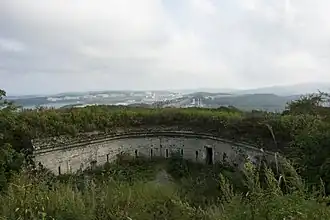 Fort Pospelova, sur la péninsule de Sapiorny.