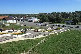 Centre du village de Syumsi.