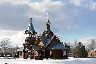 Église à Berezovia Poïma.