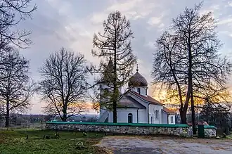 L'église de la Trinité Vivifiante.