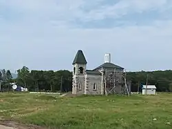 Église en construction