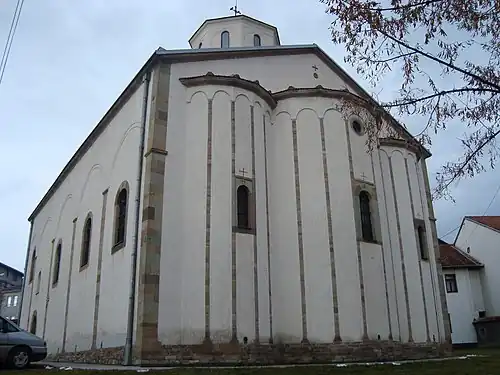 Le chevet de l'église.