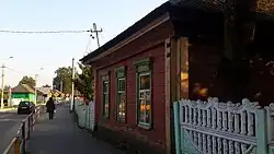 Vieux bâtiment en bois