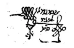 signature de Messaoud-Raphaël El-Fassi