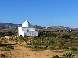 يقع ضريح الولي الصالح سيدي بلعسل قرب واد مينا