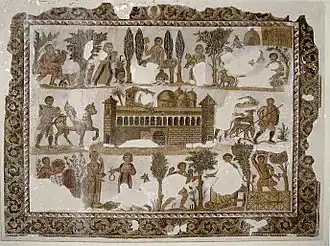 Image illustrative de l’article Mosaïque du seigneur Julius
