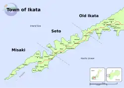 Plan de la ville d'Itaka.