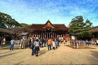 Sanctuaire principal du Kitano Tenman-gū.