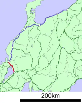 Voir la carte de la ligne.