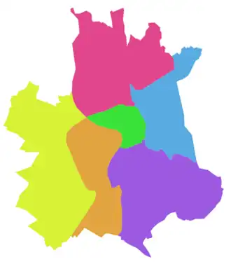 Localisation de Secteurs de Toulouse