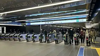 Barrière de contrôle