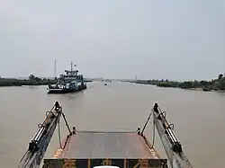 Les ferries du lac Weishan