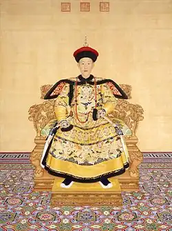 L'Empereur Qianlong.