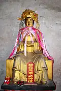 Bixia Yuanjun, dieu taoïste du feu et maréchal des immortels.