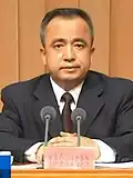 Erken Tuniyaz&nbsp;(zh), président de la région ouïghoure du Xinjiang