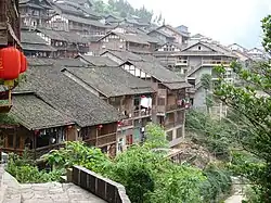 Maisons du vieux bourg de Gongtan (龚滩古镇)