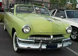 Décapotable de 1950.