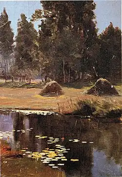 D.H. Hotchcock,Moret sur Loing (1893).