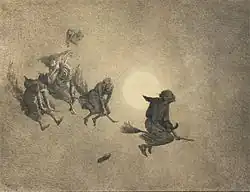 The Witches' Ride, 1870