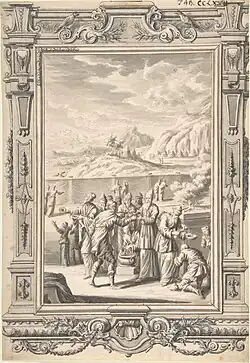 The law of the leper in the day of his cleansing, gravure (c. 1730, Metropolitan Museum of Art).