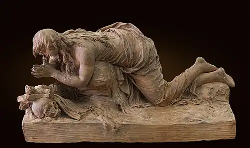 Sainte Marie Madeleine pénitente (1768), musée des Beaux-Arts d'Agen.