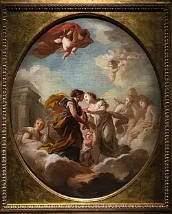 Vénus remettant sa ceinture à JunonMariano Salvador Maella