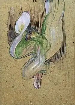 La Loïe Fuller aux-Folies-Bergère 1893 Musée Toulouse-Lautrec