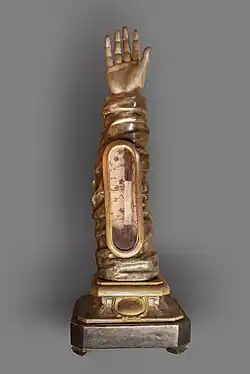 Bras reliquaire de sainte Martianne  XVIIe&nbsp;siècle