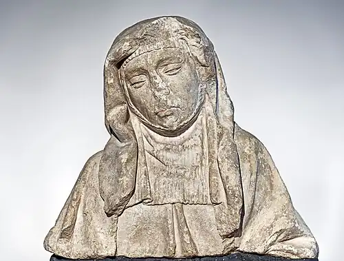 Trésor de la cathédrale - Buste de sainte femme XVe&nbsp;siècle