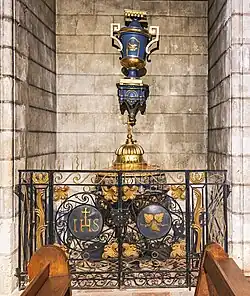 Chapelle des fonts baptismaux.