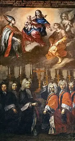 Le Vœu des Consuls, collégiale Saint-Salvi d'Albi.