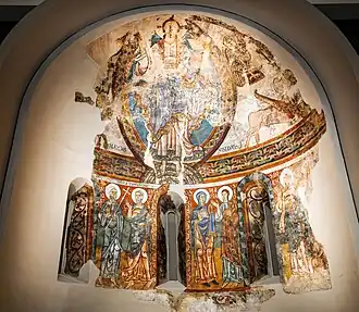 Absis de Sant Pere de la Seu d'Urgell, musée national d'Art de Catalogne.